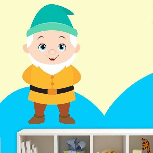 Vinilos Infantiles: Enanito Tímido