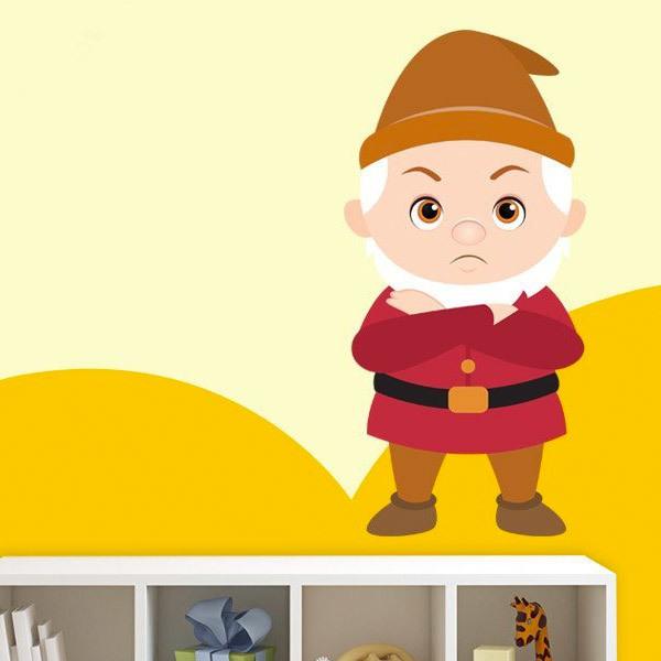 Vinilos Infantiles: Enanito Gruñón