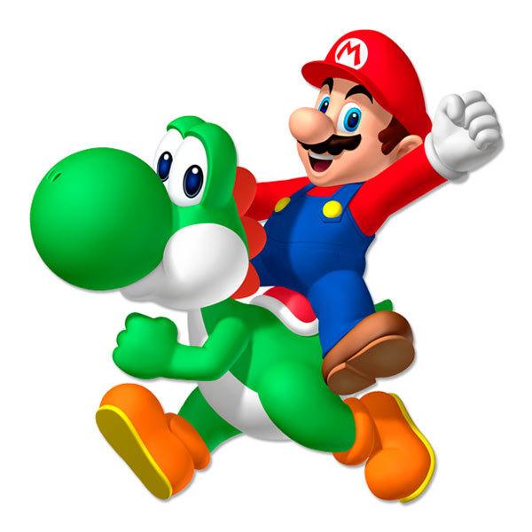 Vinilos Infantiles: Mario y Yoshi