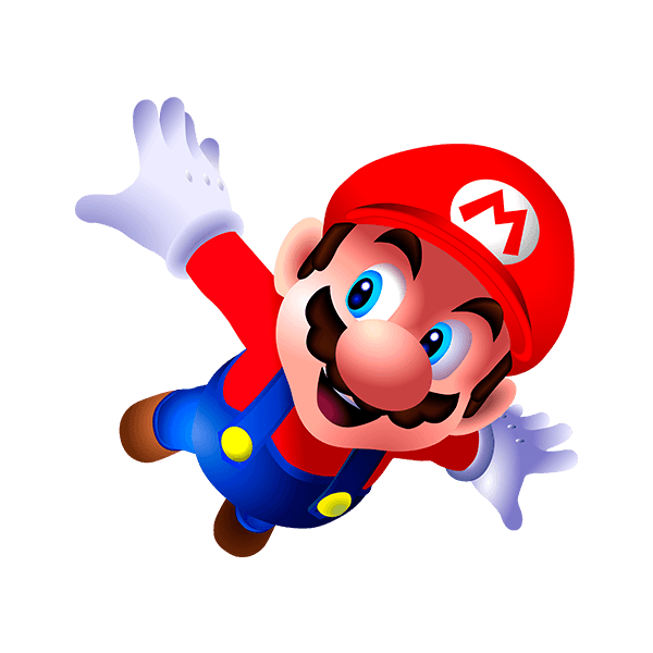 Vinilos Infantiles: Mario Bros Volando