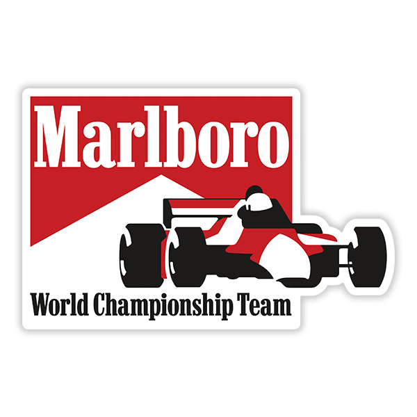 Pegatinas: Marlboro Equipo de Campeonato