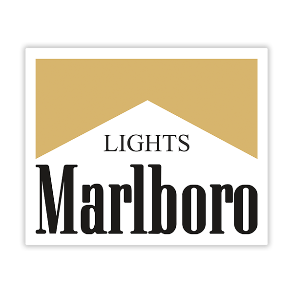 Pegatinas: Marlboro Lights