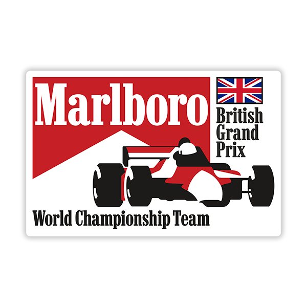 Pegatinas: Marlboro England Grand Prix