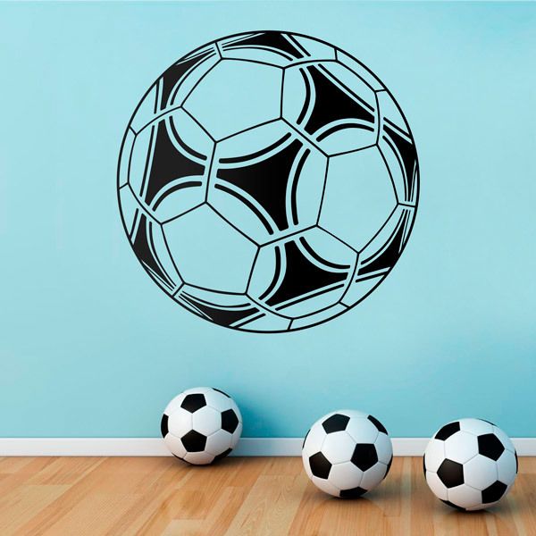 Decorativo Balón de Fútbol TeleAdhesivo.com