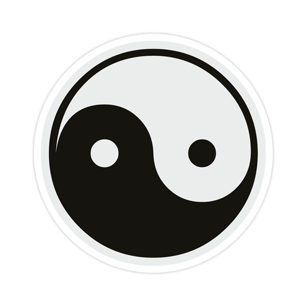 Pegatinas: Yin Yang