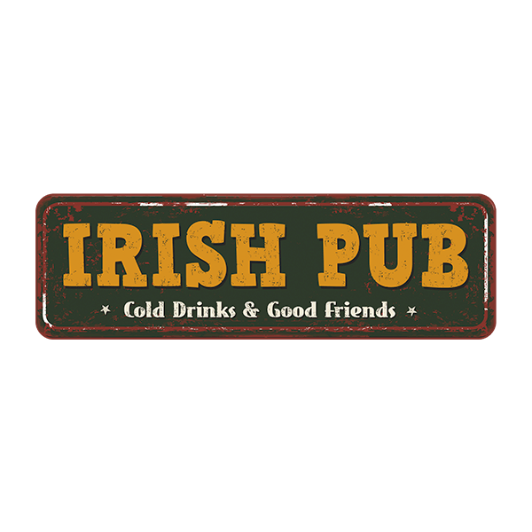 Vinilos Decorativos: Irish Pub