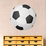 Vinilos Decorativos: Balón de fútbol clásico 3