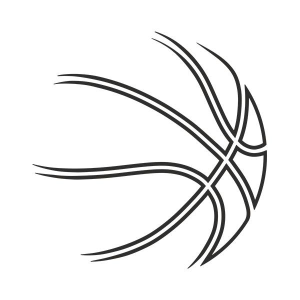 Vinilos Decorativos: Balón de baloncesto