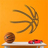 Vinilos Decorativos: Balón de baloncesto 2
