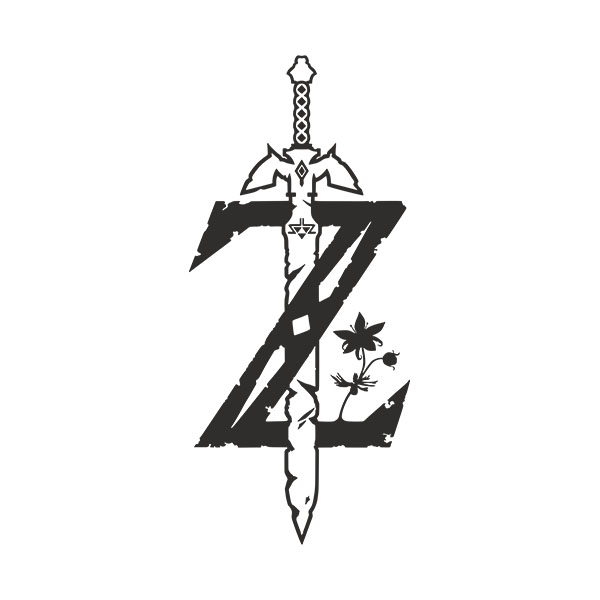 Vinilos Decorativos: Logo Zelda