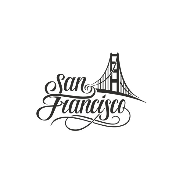 Vinilos Decorativos: San francisco Golden Gate