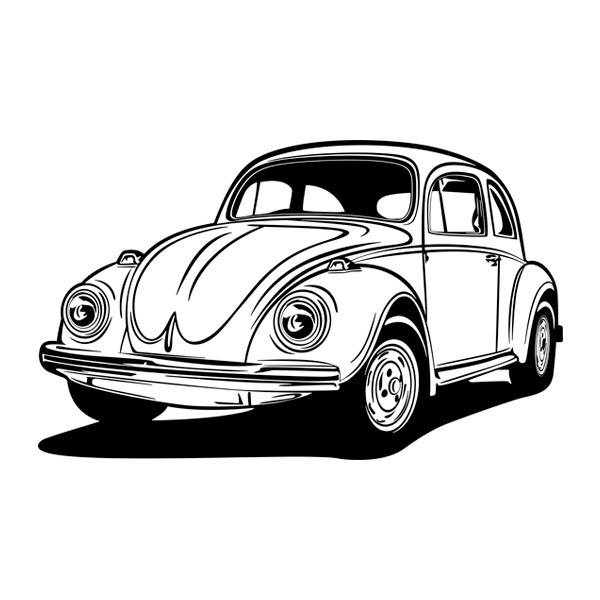 Vinilos Decorativos: Volkswagen Beetle