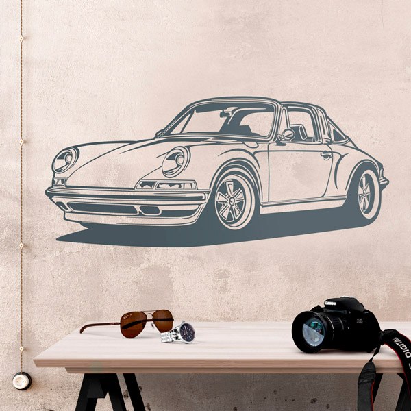 Vinilos Decorativos: Porsche 911 Cabrio