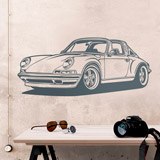 Vinilos Decorativos: Porsche 911 Cabrio 2