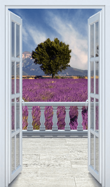 Vinilos Decorativos: Prado en primavera