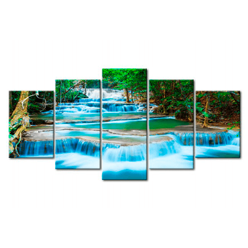 Otros productos: Cascada azul en Kanchanaburi, Tailandia