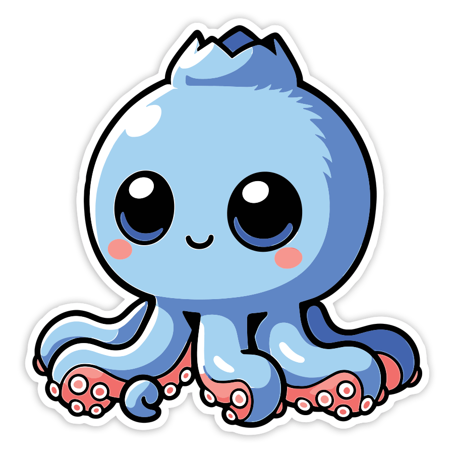 Pegatinas: Blueberrinni Octopussini