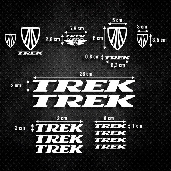 Pegatinas: Kit Bicicleta BTT Trek Classic