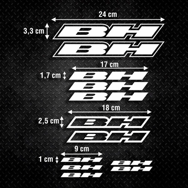 Pegatinas: Kit Bicicleta BTT BH