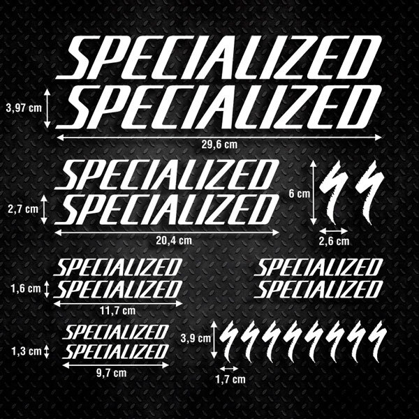 Pegatinas: Kit Bicicleta BTT Specialized