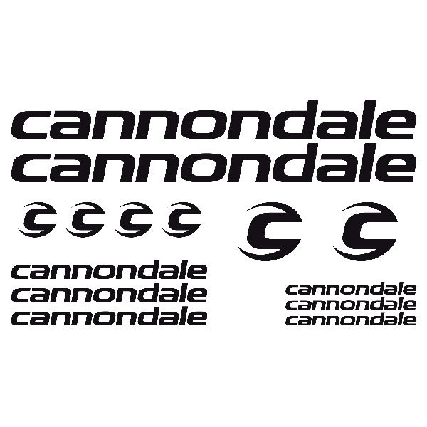 Pegatinas: Set 14X Bicicleta BTT Cannondale Classic