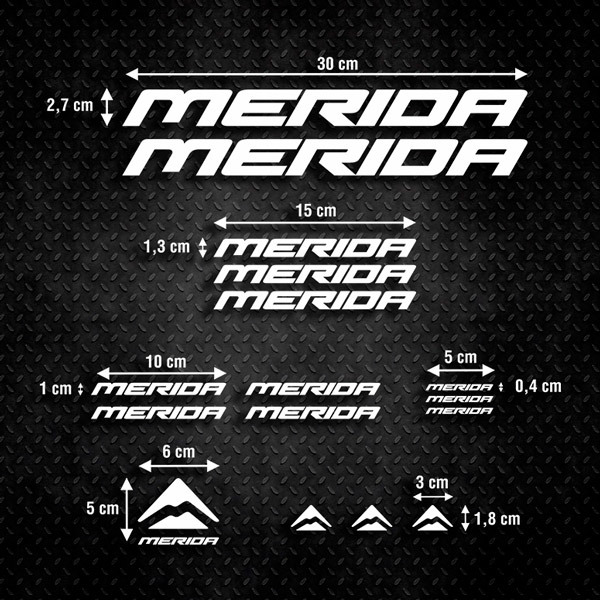 Pegatinas: Kit Bicicleta BTT Merida