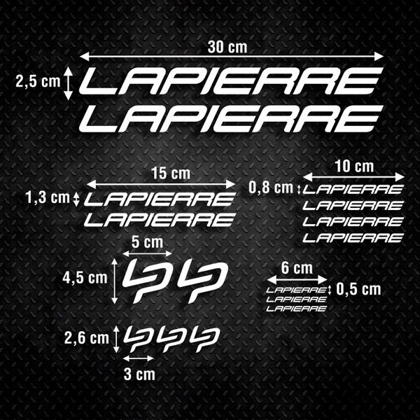 Pegatinas: Kit Bicicleta BTT Lapierre