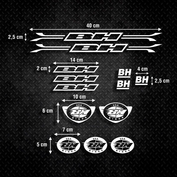 Pegatinas: Kit Bicicleta BTT BH Classic