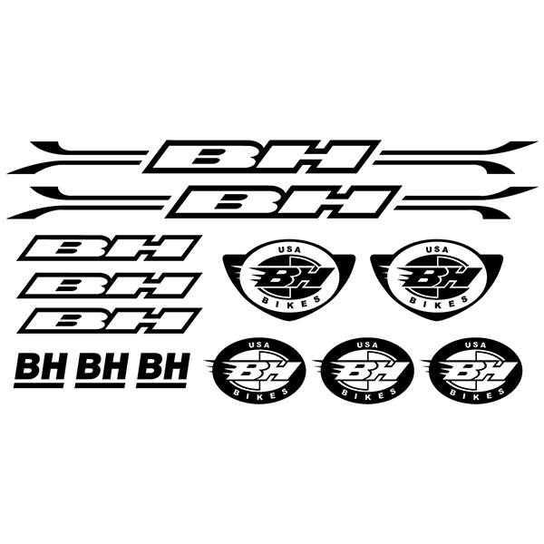 Pegatinas: Set 13X Bicicleta BTT BH Classic