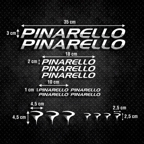 Pegatinas: Kit Bicicleta Pinarello