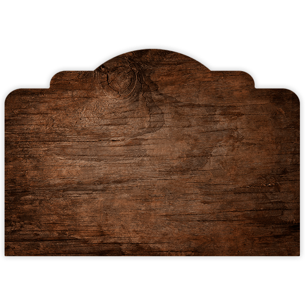 Vinilos Decorativos: Cabecero Viejo roble