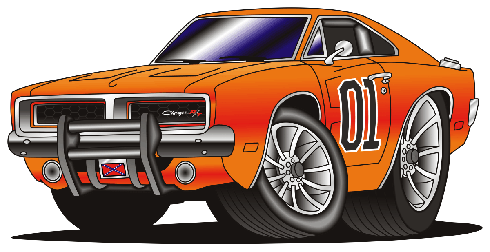 Vinilos Infantiles: Dodge Charger R/T