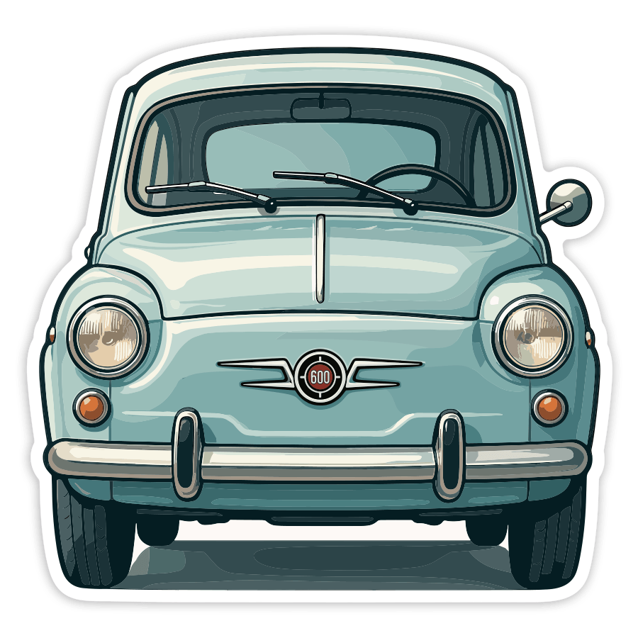 Pegatinas: Coche SEAT 600