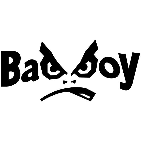 Pegatinas: Bad Boy letras