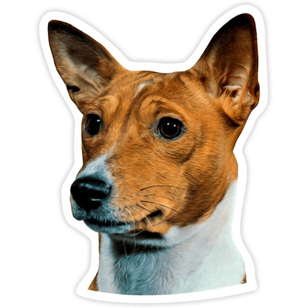 Pegatinas: Basenji