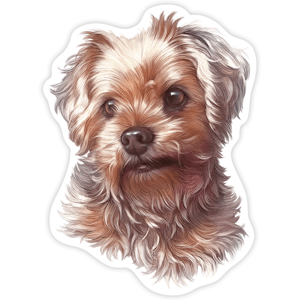 Pegatinas: Yorkshire Terrier
