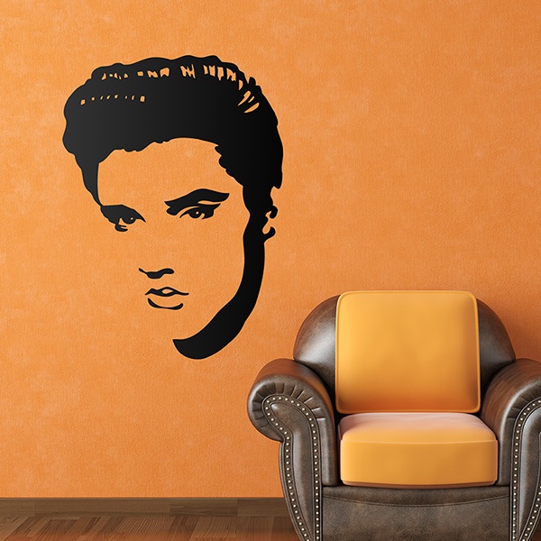 Vinilos Decorativos: Elvis Presley Retrato