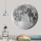 Vinilos Decorativos: Luna Llena 3