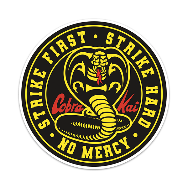 Pegatinas: Cobra Kai No Mercy