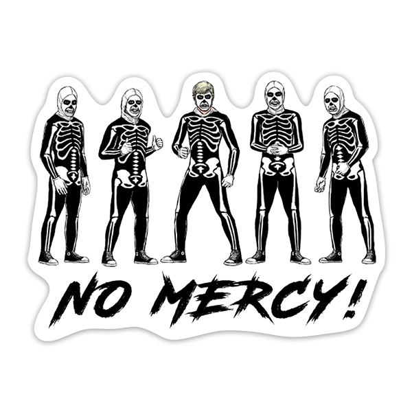 Pegatinas: Cobra Kai Esqueletos, No Mercy!