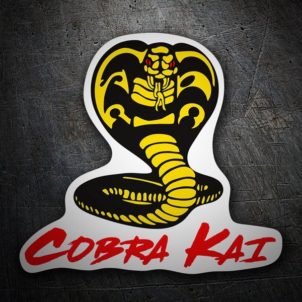 Pegatina Cobra Kai Logo