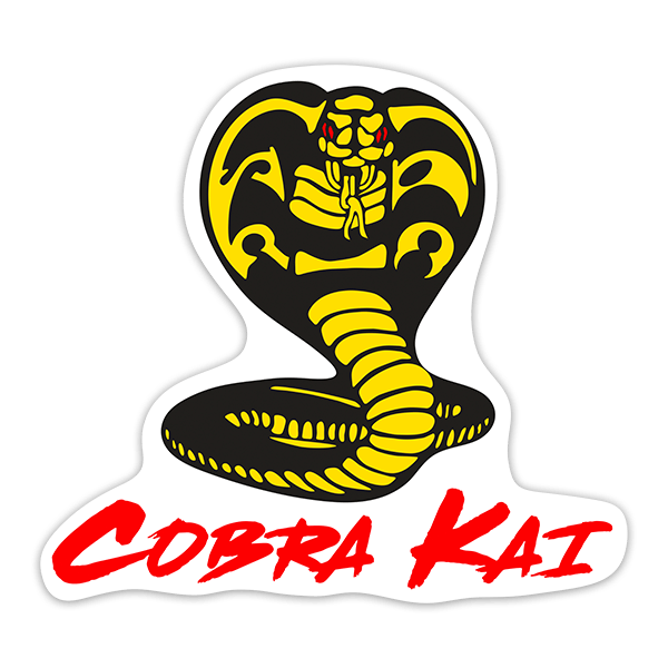 Pegatinas: Cobra Kai Logo