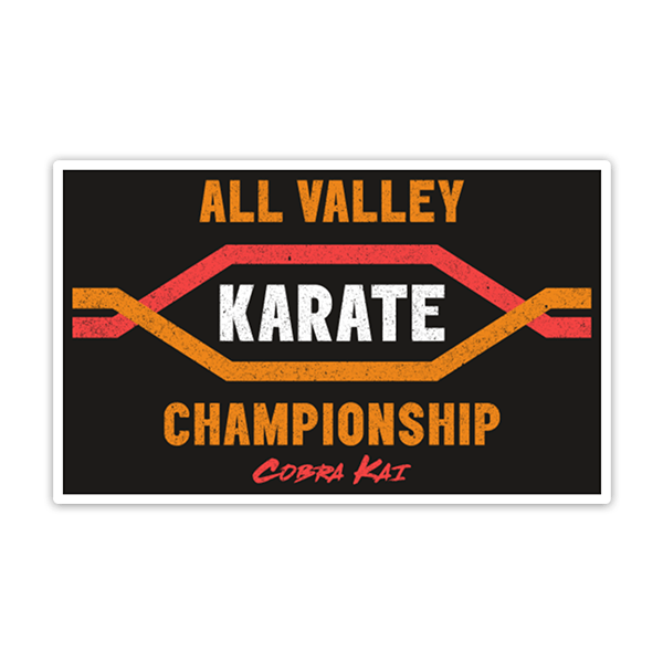 Pegatinas: Cobra Kai All Valley Championship