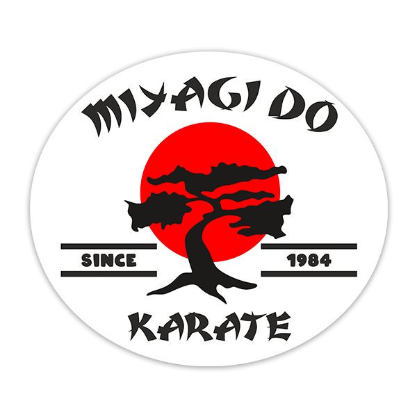 Pegatinas: Cobra Kai Miyagi-Do Karate II