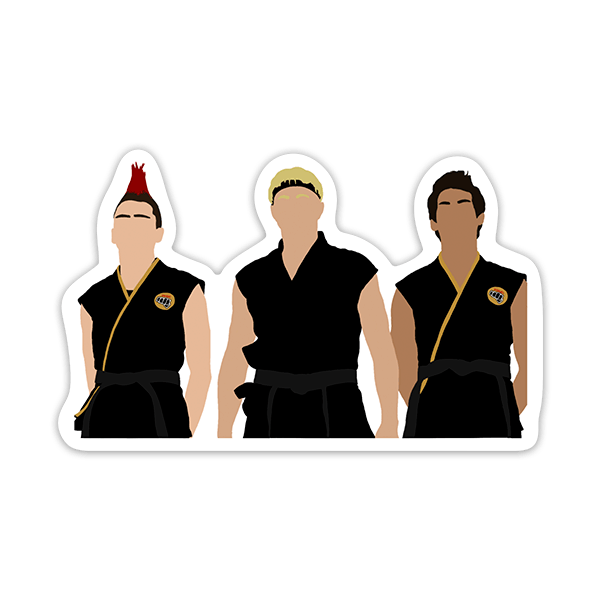 Pegatinas: Cobra Kai Team