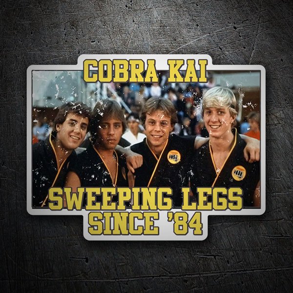 Pegatinas: Cobra Kai Since 84