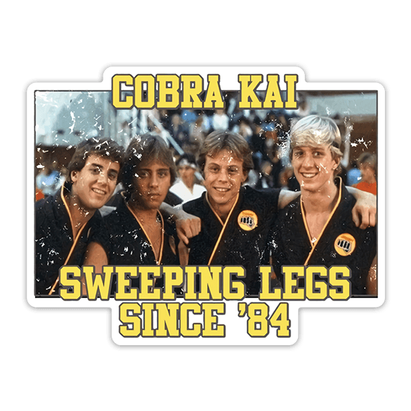 Pegatinas: Cobra Kai Since 84