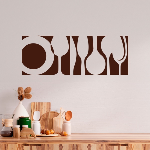 Vinilos de cocina y muebles de cocina Cenefas para cocina adhesivas