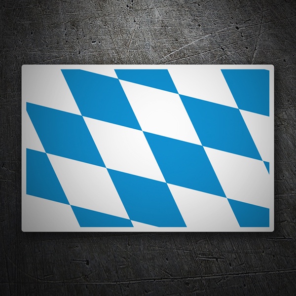 Pegatinas: Bandera Baviera