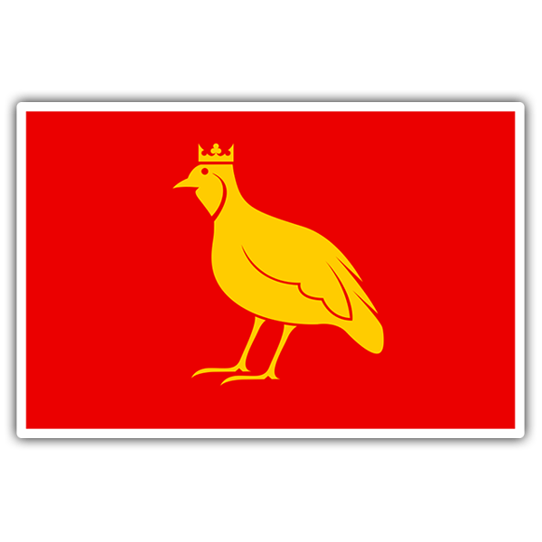 Pegatinas: Bandera Aunis